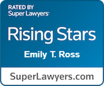 Divorce lawyer San Antonio TX rising star Emily T. Ross logo.