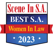 Best San Antonio women in law 2023 logo.