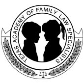 Texas Academy of Family Law Specialists logo.